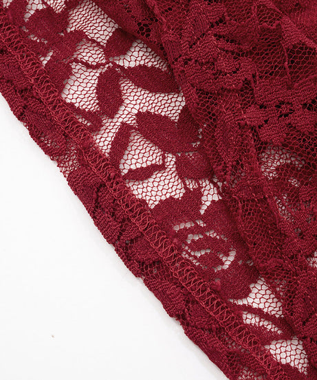 The Scarlett Embrace Lace Off-Shoulder Top | Fall & Holiday Chic