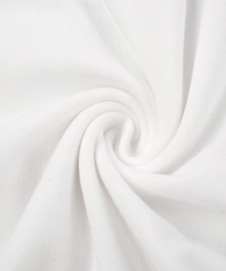 Statement Chic: White Long Sleeve Cutout Mini Dress with Contrast Trim | Fall & Holiday Party Ready