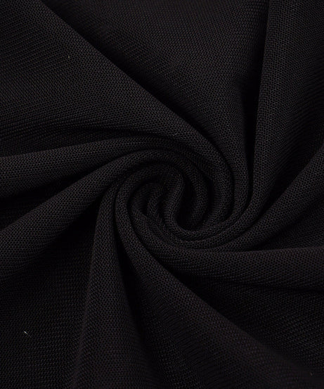 Black Mesh One-Shoulder Ruched Top | Sultry Fall & Holiday Party Style