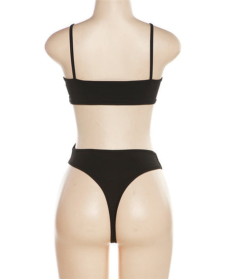 Dare to Dazzle: The Chic Black Cut-Out Bodysuit | Fall Party & Statement Style