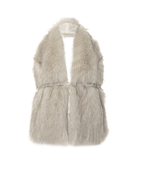Elevate Your Fall & Holiday Style: Plush Faux Fur Longline Vest for Women – Chic & Cozy Outerwear