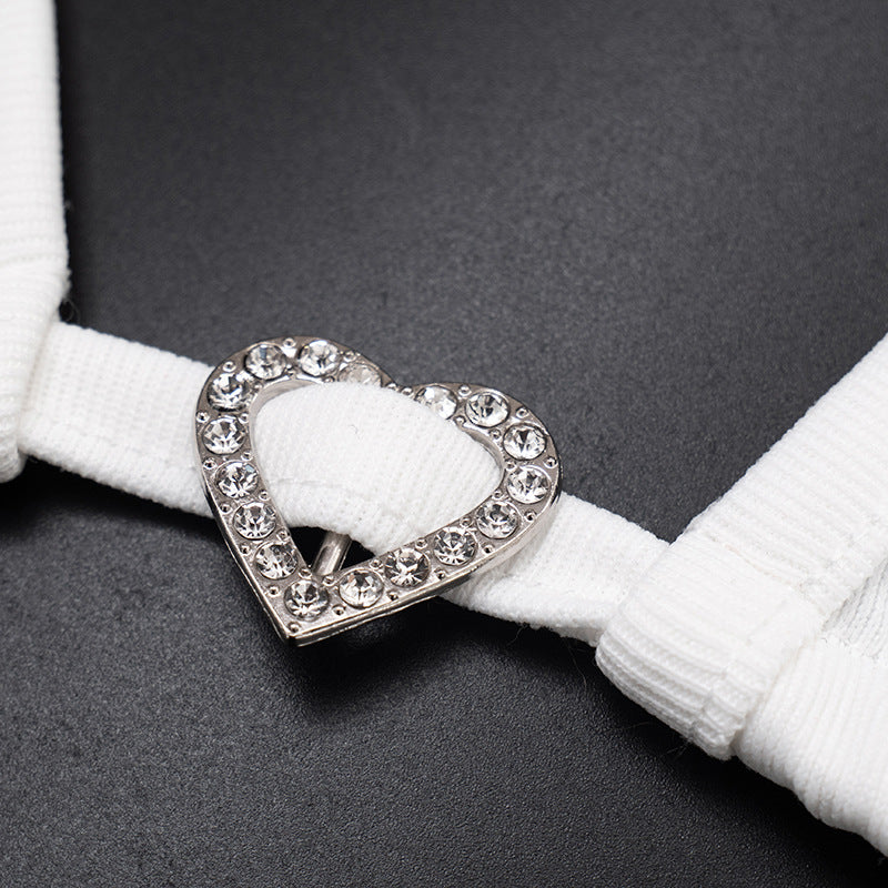 Cozy Chic Y2K White Athleisure Set: Cropped Hoodie, Halter Bralette & Ruched Shorts for Fall