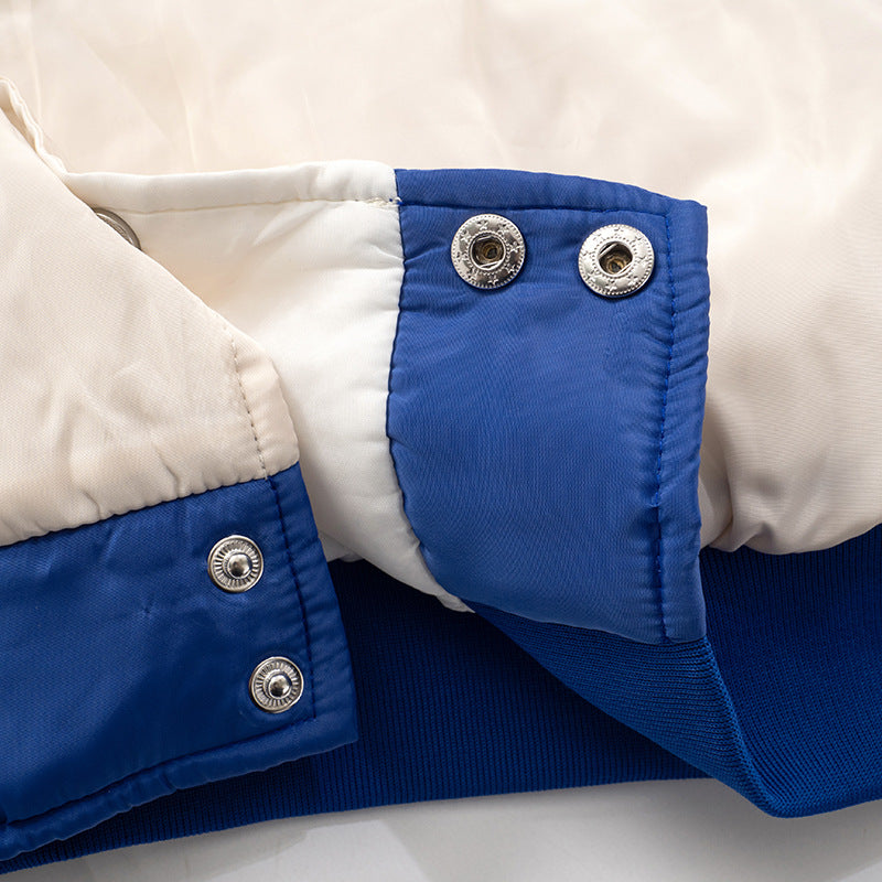 LA Street Style Cropped Bomber Jacket - Ruched Sleeve Fall Statement Piece