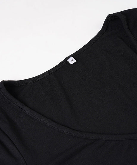 Chic Fall Layered Polka Dot Halter & V-Neck Long Sleeve Top Set - Versatile Autumn Style for Her