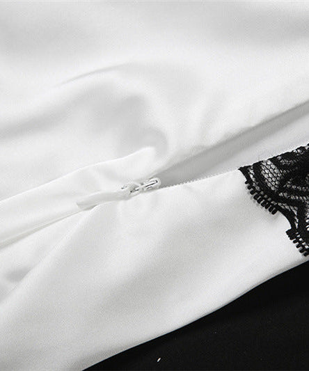 Elegant Bow-Detail Satin Maxi Slip Dress – Perfect for Fall Galas & Holiday Soirées