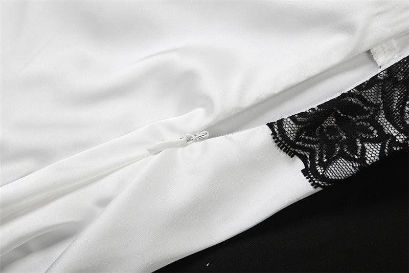 Elegant Bow-Detail Satin Maxi Slip Dress – Perfect for Fall Galas & Holiday Soirées