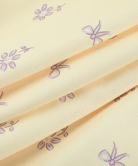 Women's CAMB3R Graphic Mock Neck Sweatshirt – Cozy Fall Bow Print