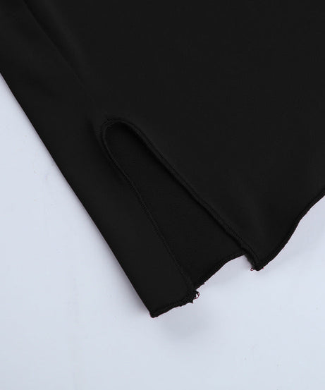 Sultry Black O-Ring Lace Cutout Bodycon Mini Dress - Fall & Holiday Party Ready