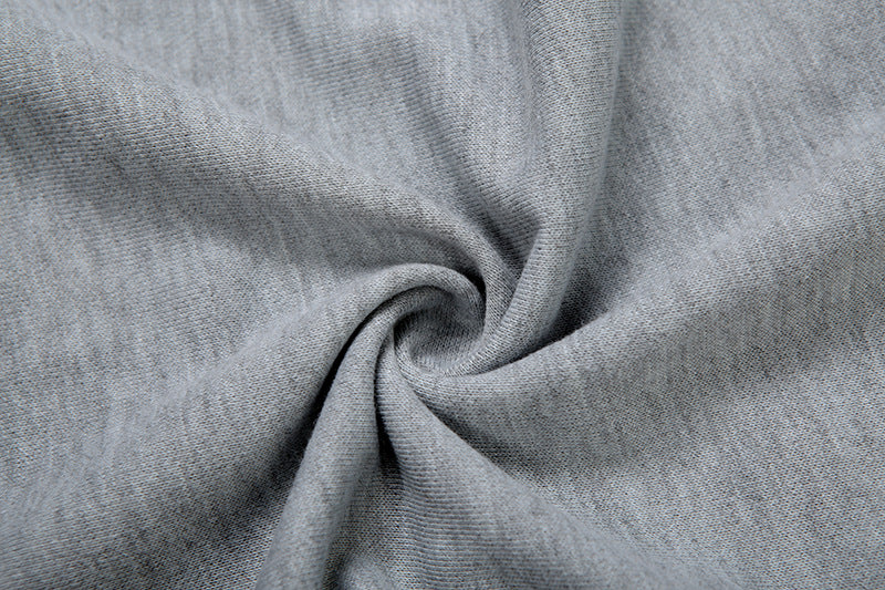 Trendy Gray Ladder Cutout Wide Leg Sweatpants – Fall 2025 Street Style Must-Have