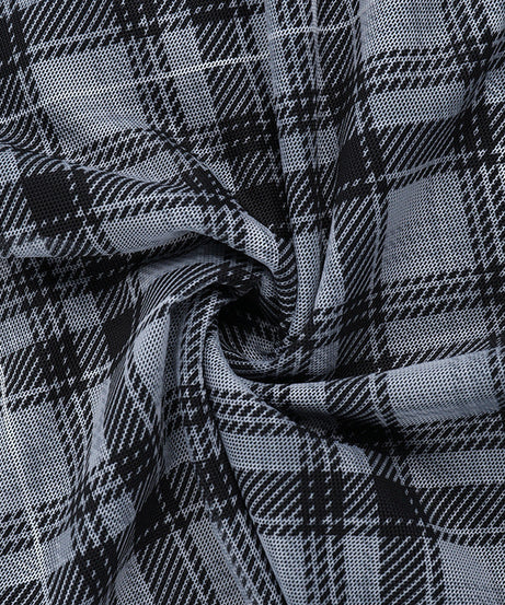 Fall Plaid Chic: Trendy Bowknot Crop Top & Maxi Skirt Co-ord Set – Your Autumn Style Essential