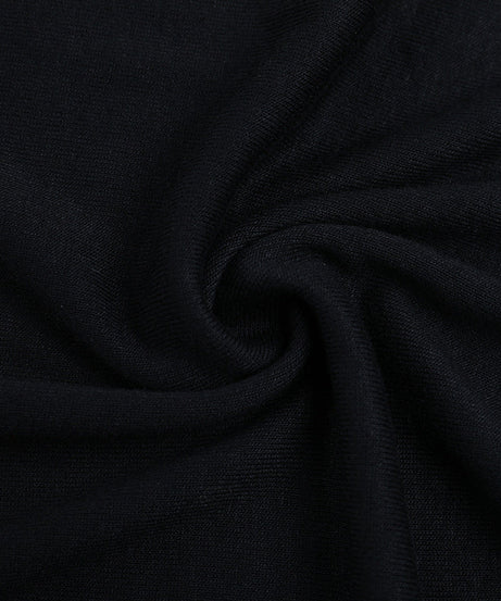 Effortless Chic: Black V-Neck Long Sleeve Ruched Maxi Dress - Perfect for Fall & Holiday Elegance