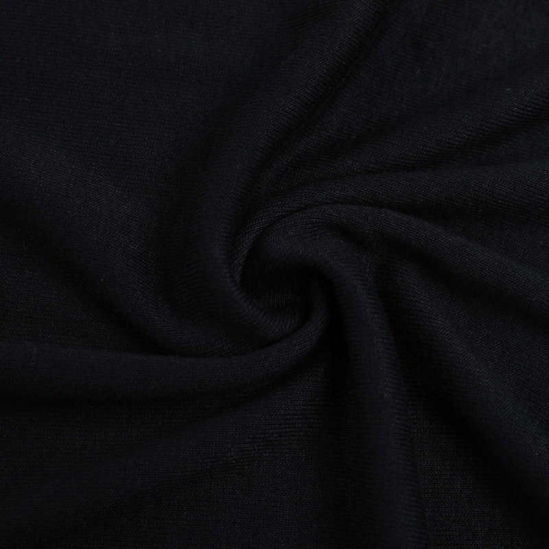 Effortless Chic: Black V-Neck Long Sleeve Ruched Maxi Dress - Perfect for Fall & Holiday Elegance