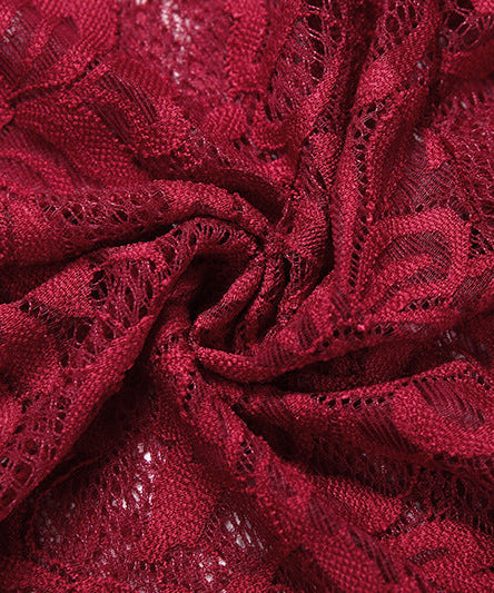 Ethereal Lace Ruffle Two-Piece Maxi Set - Haute Halloween & Resort Ready