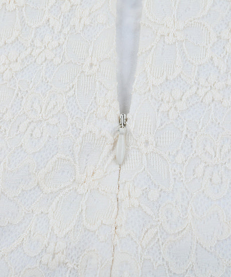 Sculpted Elegance: White Lace Bustier Maxi Dress | Fall & Holiday Party Ready