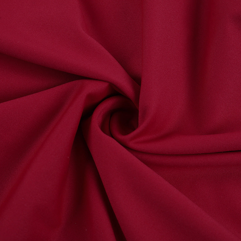 Elegant Burgundy O-Ring Slit Maxi Dress | Chic Long Sleeve Cutout Gown for Fall & Holiday Parties