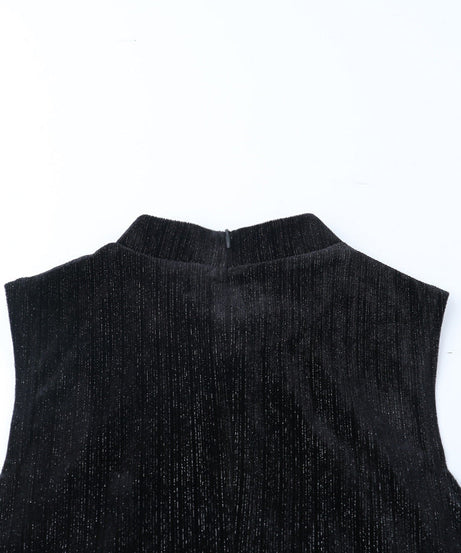 Midnight Siren Black Velvet Maxi Dress - Gothic Keyhole Slit Gown for Halloween & Fall Parties