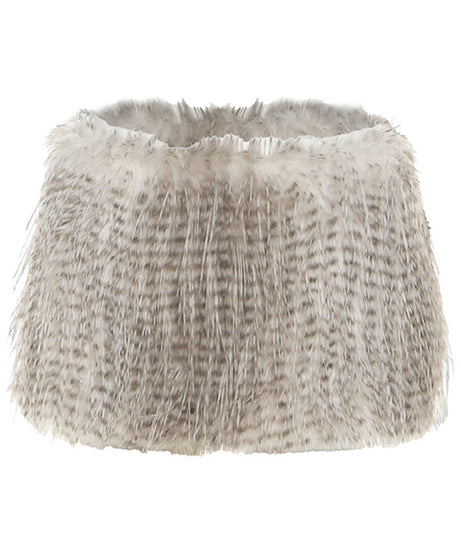 Unleash Your Wild Side: Fluffy Faux Fur Mini Skirt - Edgy Winter Style & Holiday Party Ready