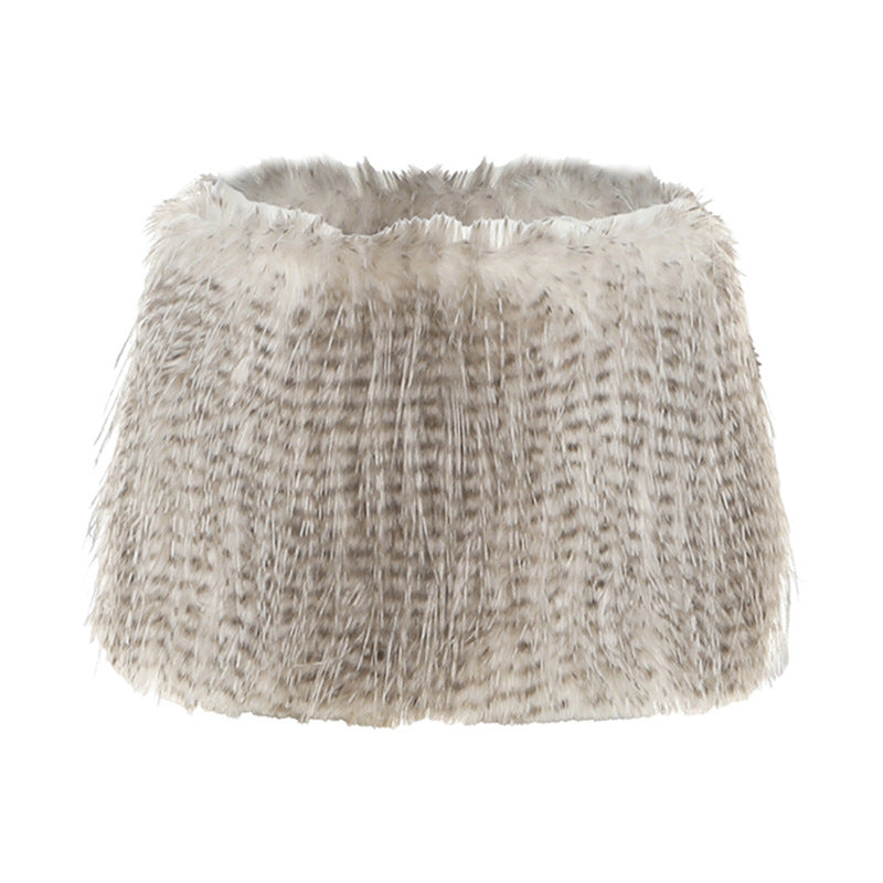 Unleash Your Wild Side: Fluffy Faux Fur Mini Skirt - Edgy Winter Style & Holiday Party Ready