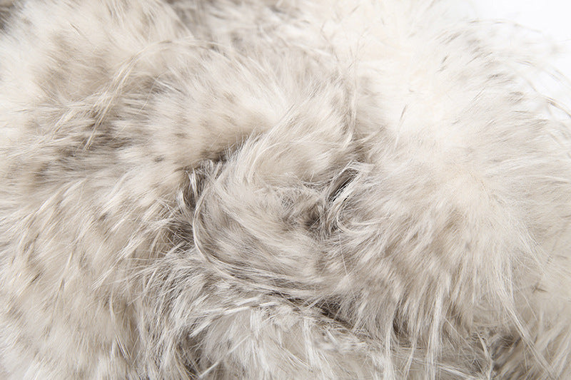 Unleash Your Wild Side: Fluffy Faux Fur Mini Skirt - Edgy Winter Style & Holiday Party Ready