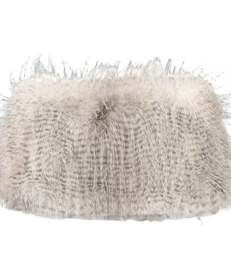 Unleash Your Wild Side: Fluffy Faux Fur Mini Skirt - Edgy Winter Style & Holiday Party Ready