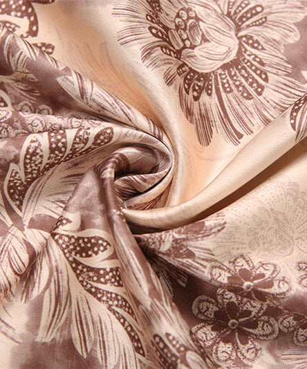 Elegant Autumn Bloom Maxi Dress | Square Neck Backless Cami Gown for Holiday & Fall Events