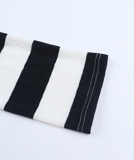 Edgy Alt Grunge Striped Zip Hoodie - Women's Graphic Print Emo Top for Fall & Winter