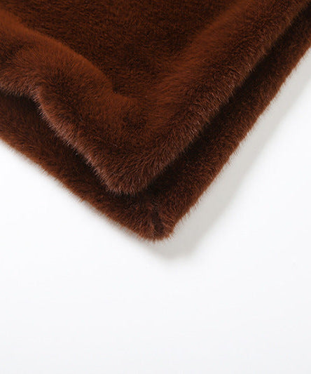 Elevated Plush Faux Fur Sleeveless Turtleneck Top | Cozy Chic for Fall & Holiday Style