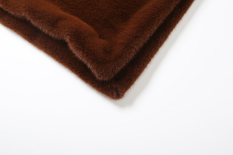 Elevated Plush Faux Fur Sleeveless Turtleneck Top | Cozy Chic for Fall & Holiday Style