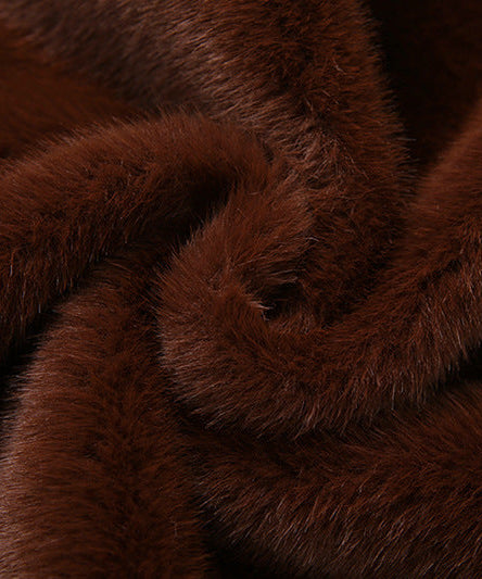 Elevated Plush Faux Fur Sleeveless Turtleneck Top | Cozy Chic for Fall & Holiday Style