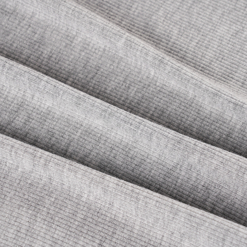 Cozy Chic Gray Ribbed Turtleneck Backless Mini Dress – Your Fall & Holiday Go-To