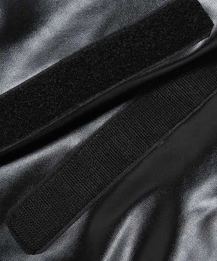 Sleek & Edgy Asymmetrical Zipper Faux Leather Mini Skirt - Fall's Must-Have Night Out Look