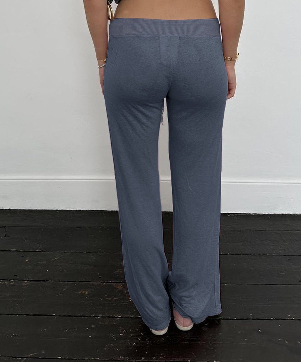 Self-Love Style: 'LOVE ME' Wide-Leg Drawstring Lounge Pants for Fall/Winter