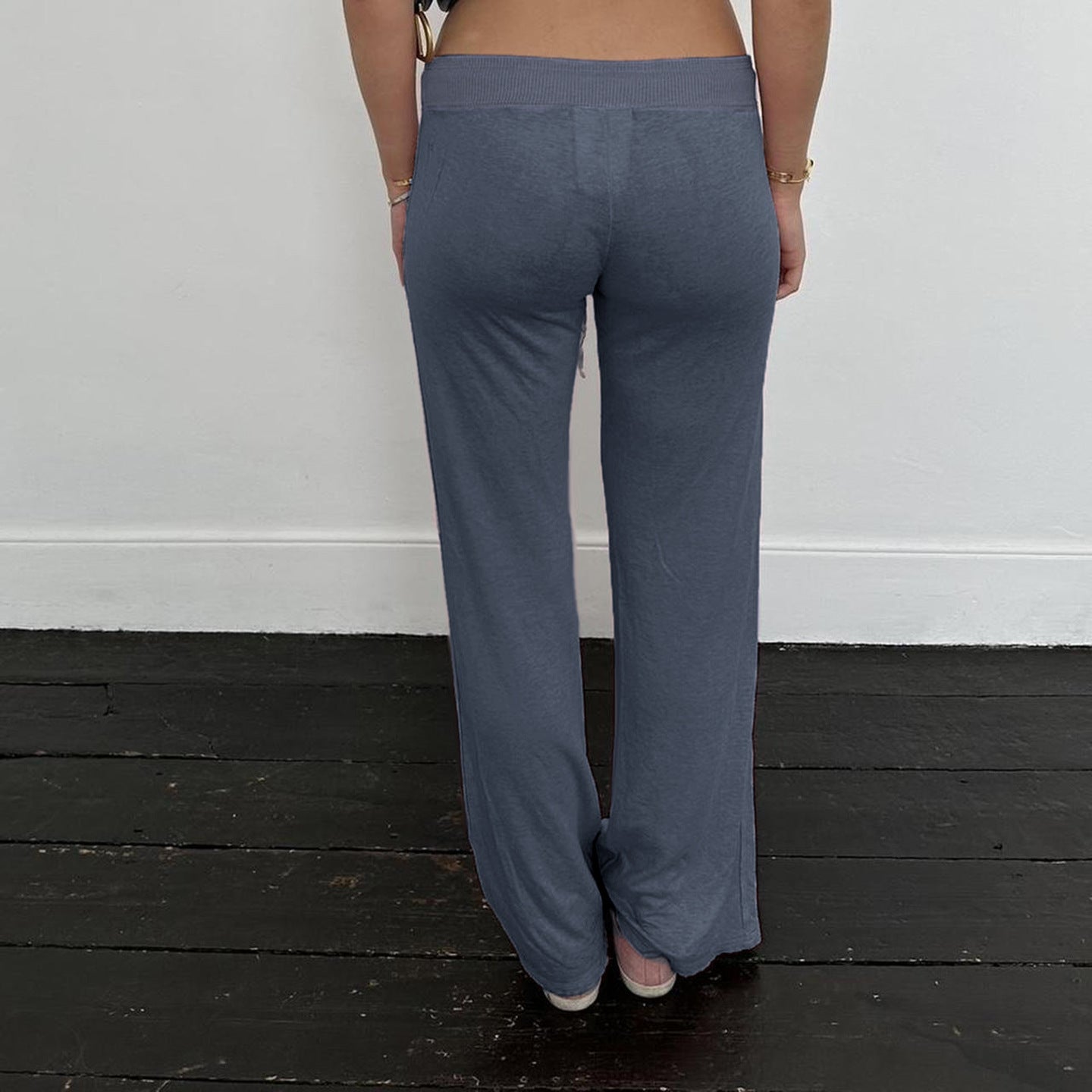 Self-Love Style: 'LOVE ME' Wide-Leg Drawstring Lounge Pants for Fall/Winter