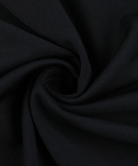 Dramatic Gothic Witchy Black Off-Shoulder Maxi Dress - Enchanting Bell Sleeves for Halloween & Fall Evenings