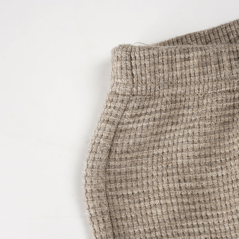 The Cozy Ribbed Knit Straight Leg Pants for Chic Fall & Winter Style