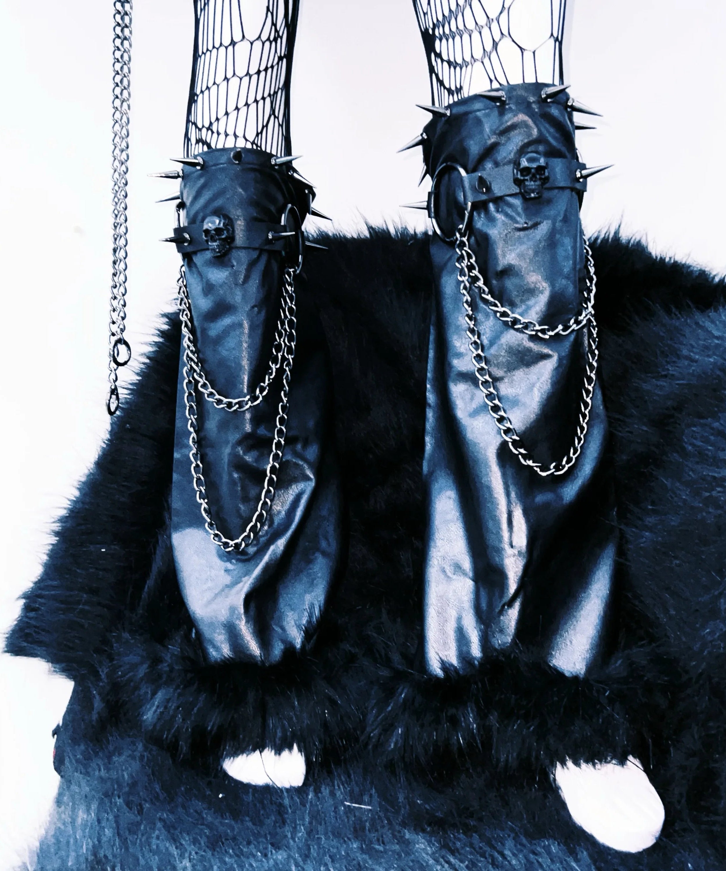 Spiked & Sheer Gothic Crop Top: Edgy Halloween & Fall Night Out Essential for American Women