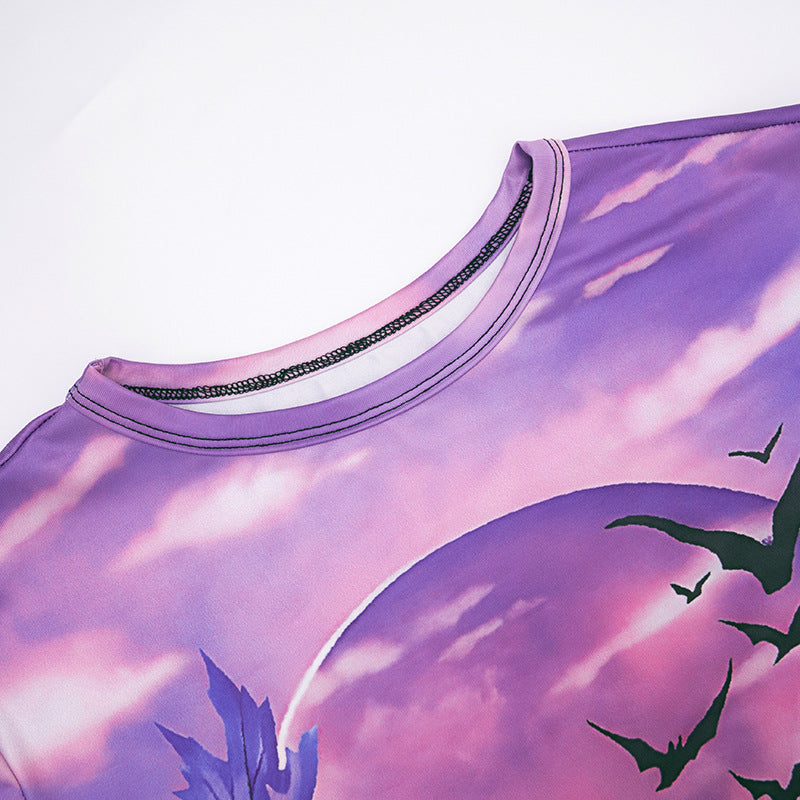 Enchanted Black Cat & Ouija Board Mini Dress - Your Ultimate Halloween & Spooky Season Style!