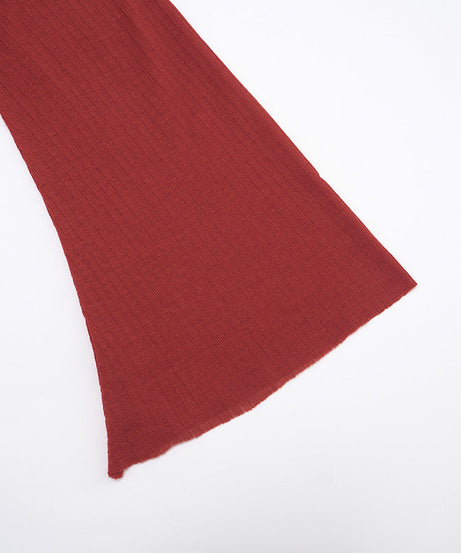 Autumn Blaze Sheer Knit Maxi Dress - Long Sleeve Bodycon with Elegant Back Detail