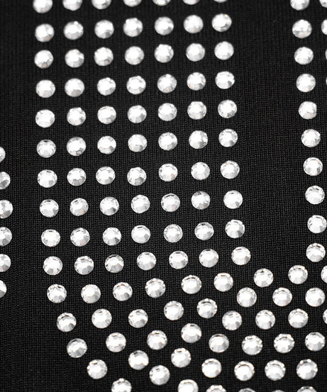 "I AM BUSY" Rhinestone Long Sleeve Top - Fall & Holiday Statement Tee for Women