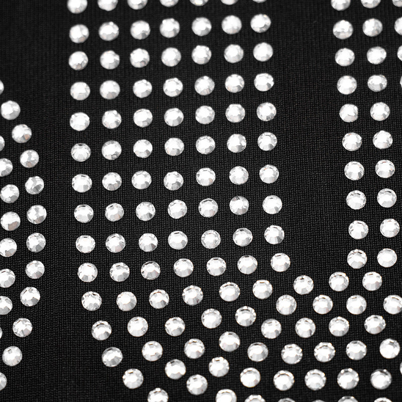 "I AM BUSY" Rhinestone Long Sleeve Top - Fall & Holiday Statement Tee for Women