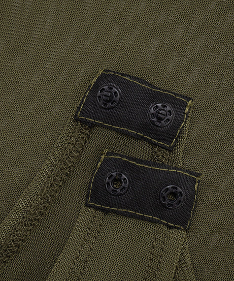 Chic Olive Green Mesh Wrap Bodysuit: High Neck, Cutout Long Sleeve – Your Fall & Holiday Statement Piece