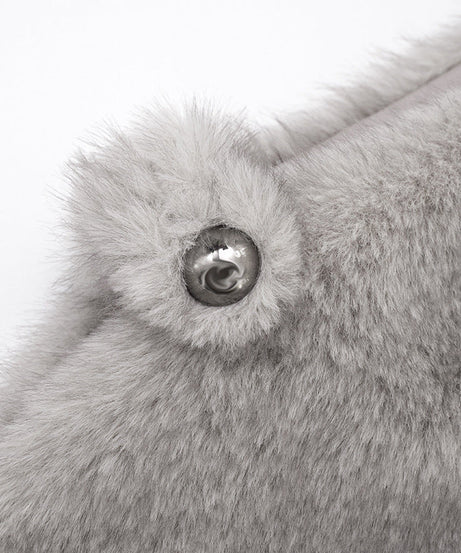 Luxe Faux Fur Turtleneck Top | Cozy Sleeveless Style for Holiday Layering