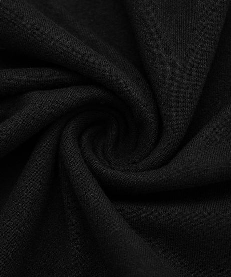 Sleek Black Mock Neck Cutout Long Sleeve Top | Fall & Holiday Chic