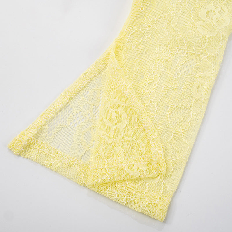 Golden Hour Glam: Flattering Ruched Off-Shoulder Lace Maxi Dress for Holiday Events