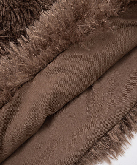 Cozy Luxe Faux Fur Halter Mini Skirt Set – Your Glamorous Winter & Holiday Statement