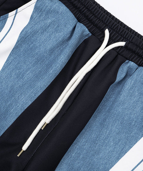 Effortless Chic: Dynamic Stripe Wide Leg Drawstring Pants – Your Fall & Holiday Style Essential