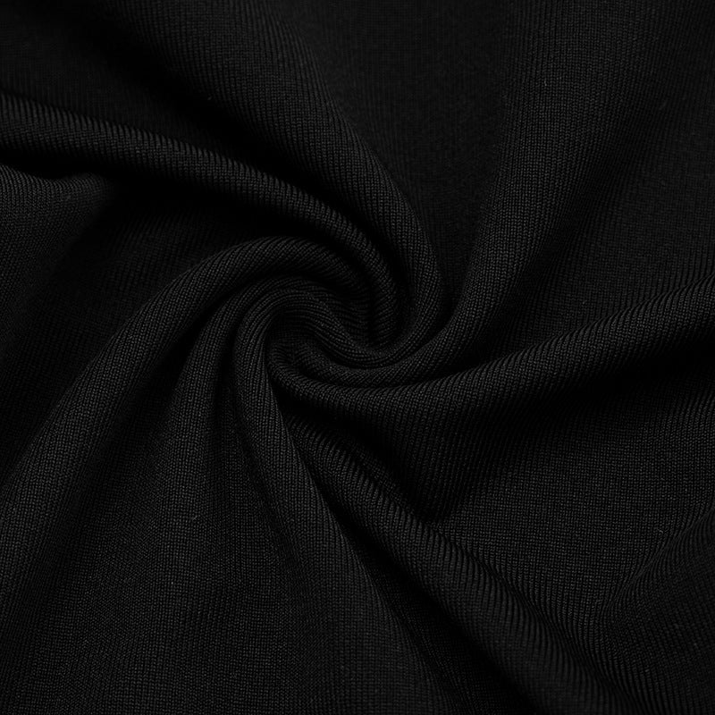 Sleek Black Halter Cut-Out Playsuit – Your Essential for Holiday Parties & Nights Out