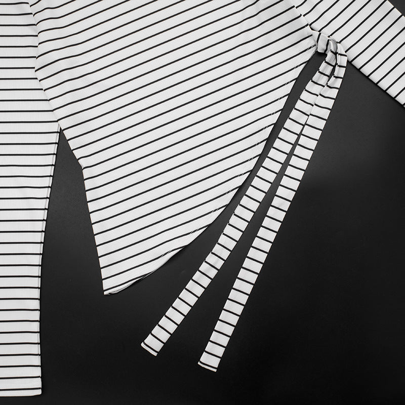 Cozy Chic Striped Knit Loungewear Set – Your Effortless Fall & Holiday Comfort Essential