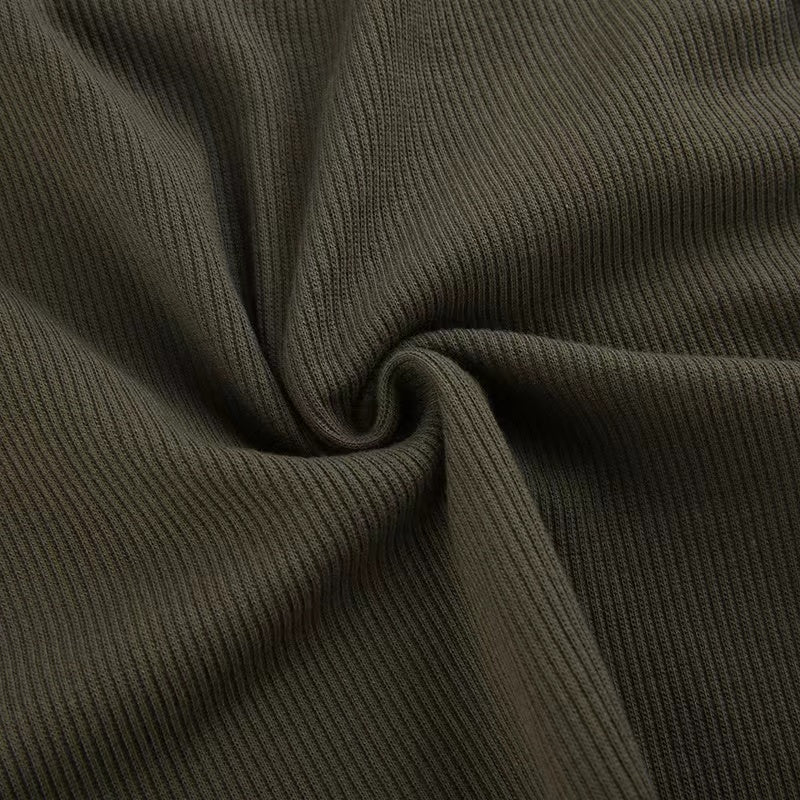 Ethereal Angelic Halftone Crop Top - Y2K Ribbed Graphic Tank for Fall & Halloween