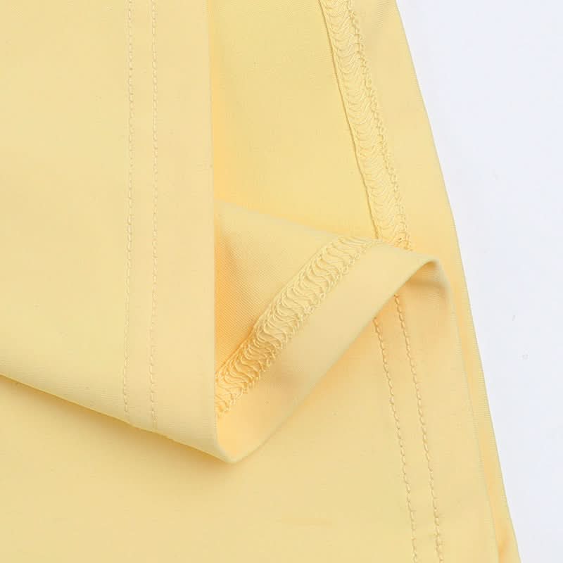 Radiant Butter Yellow Mermaid Maxi Dress - Sweetheart Lace & Crisscross Back | Fall Weddings & Resort Chic